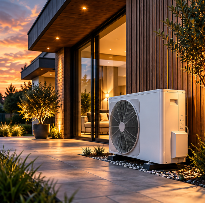 HB Fix monteur installeert een airco in Roermond